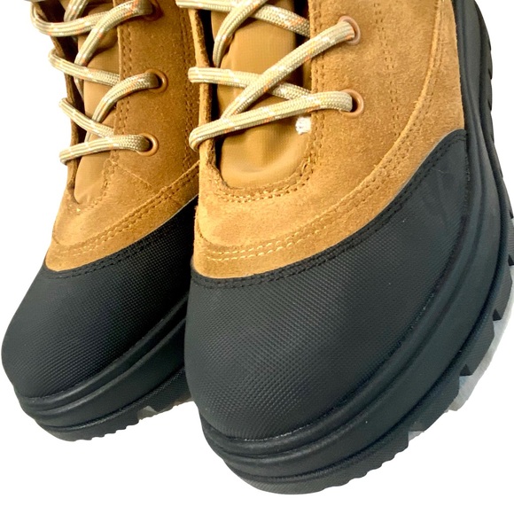 Koolaburra by Ugg Deza Mid Calf Hybrid Waterproof Boots Chestnut Color Size 8 - Picture 7 of 13